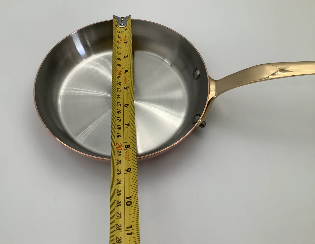 Mauviel M'Heritage M200B stekpanna 20 cm koppar mässing