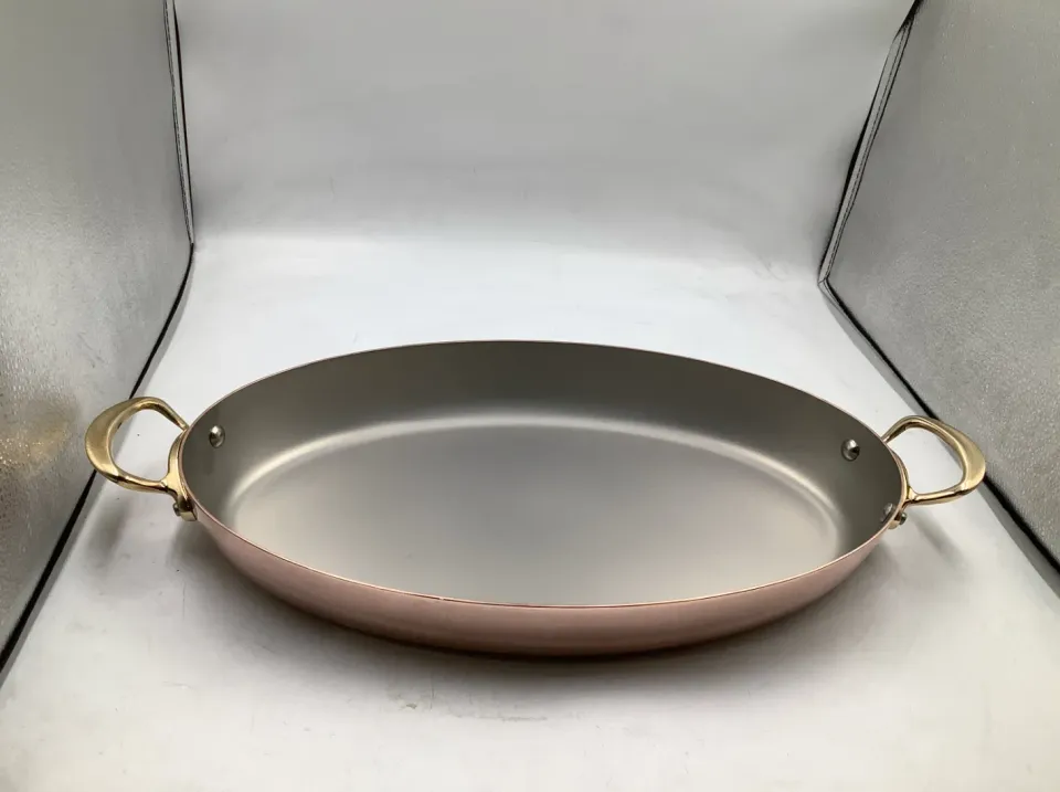 Mauviel M'Heritage M'150 B gratängform koppar oval 40 cm