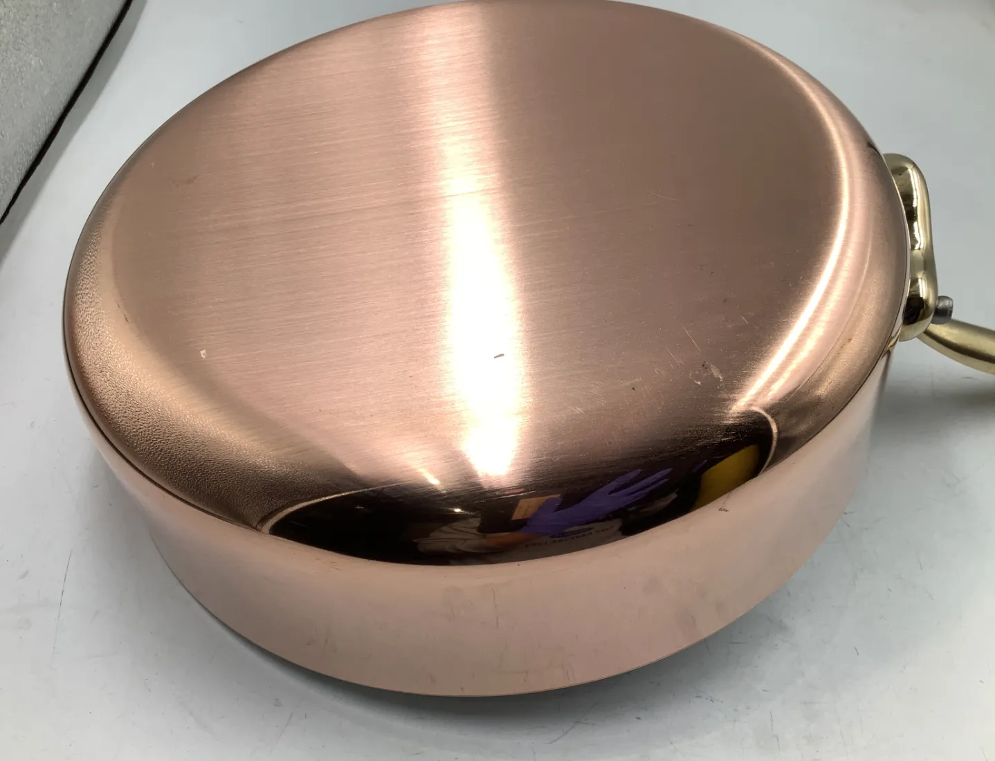 Mauviel M'Héritage M'150 B sautépanna 3,1 liter mässing