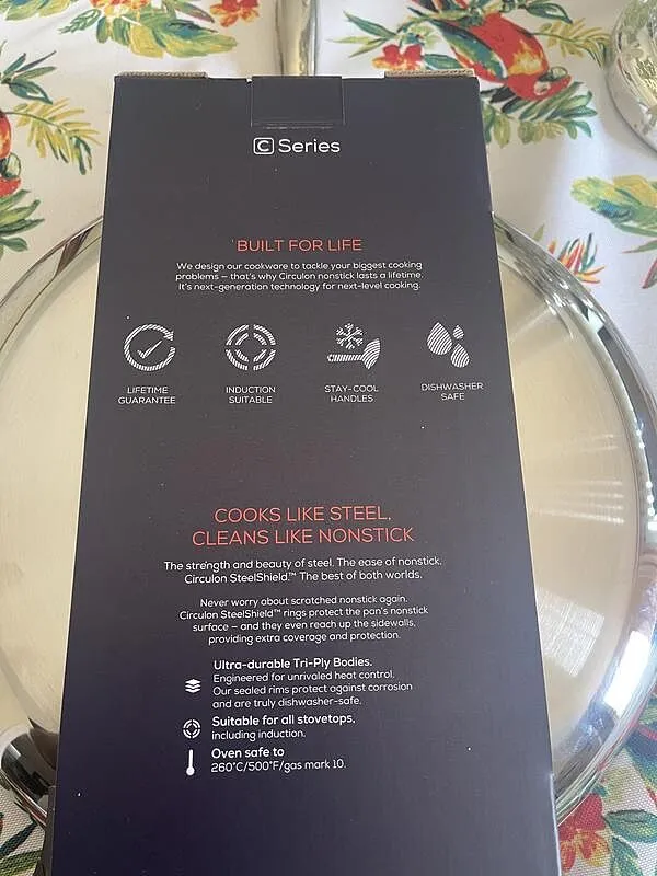 Circulon SteelShield 11-delars kastrullset rostfri nonstick