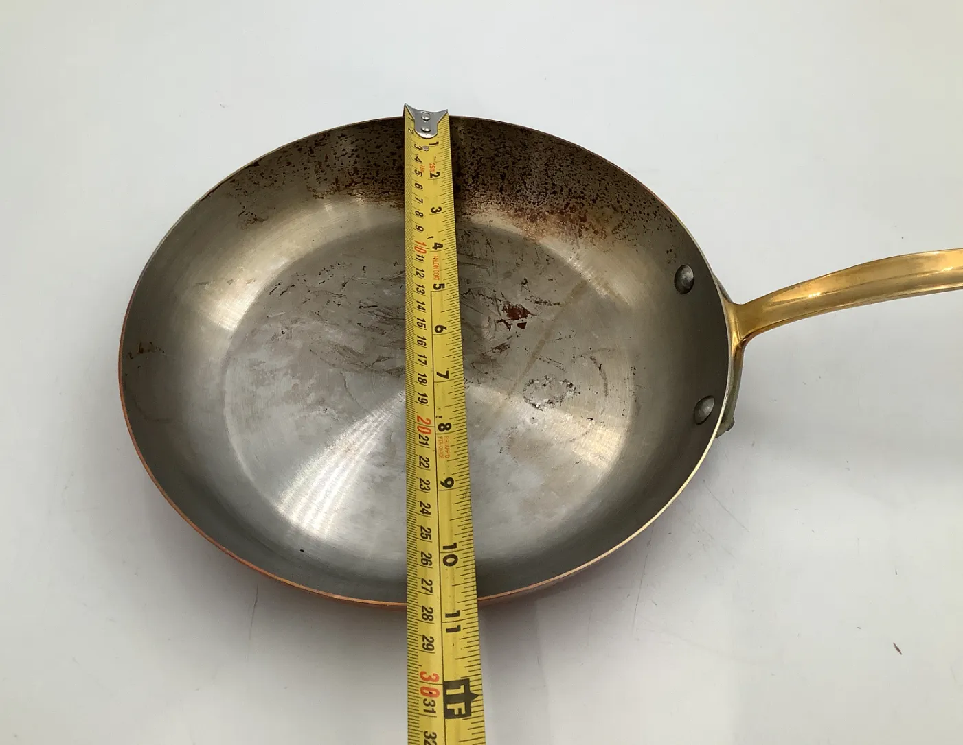 Mauviel M'Heritage M'150B stekpanna koppar 26 cm begagnad