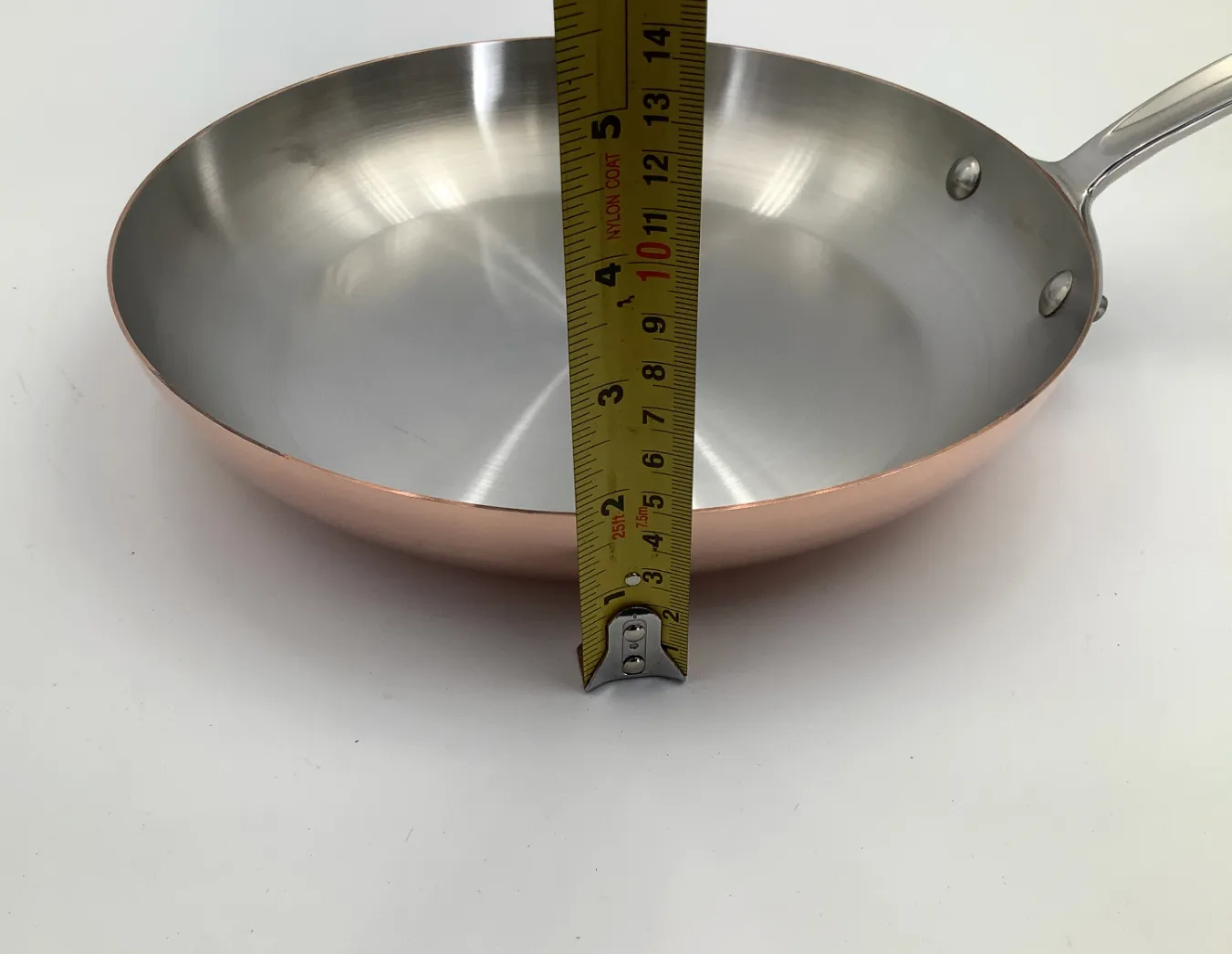 Mauviel M'Héritage M'150 S stekpanna 26 cm koppar box 16
