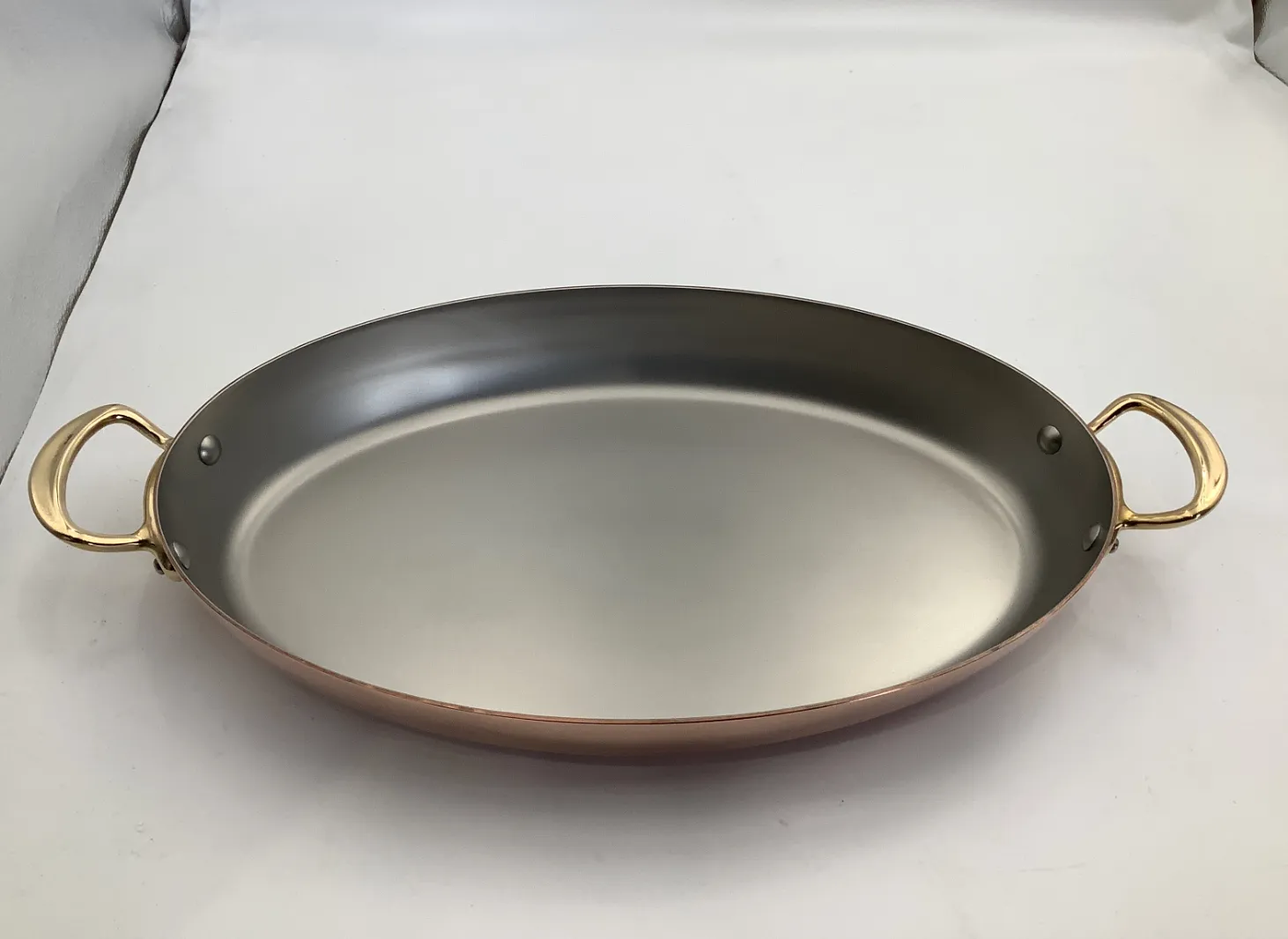 Mauviel M'Heritage M150B gratängform oval 40 cm koppar
