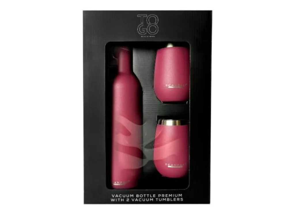SCANPAN TO GO presentkit flaska + 2 muggar