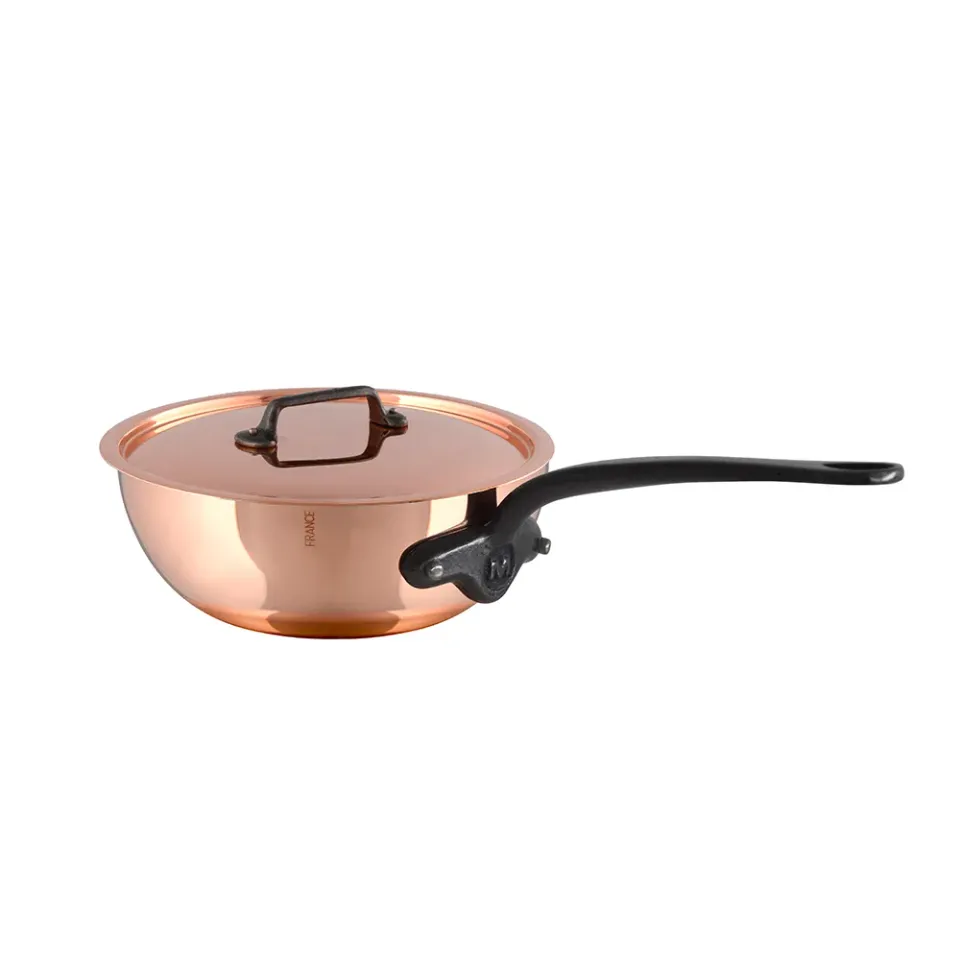 Mauviel M'Heritage M'150 CI kockpanna koppar 3,6 qt