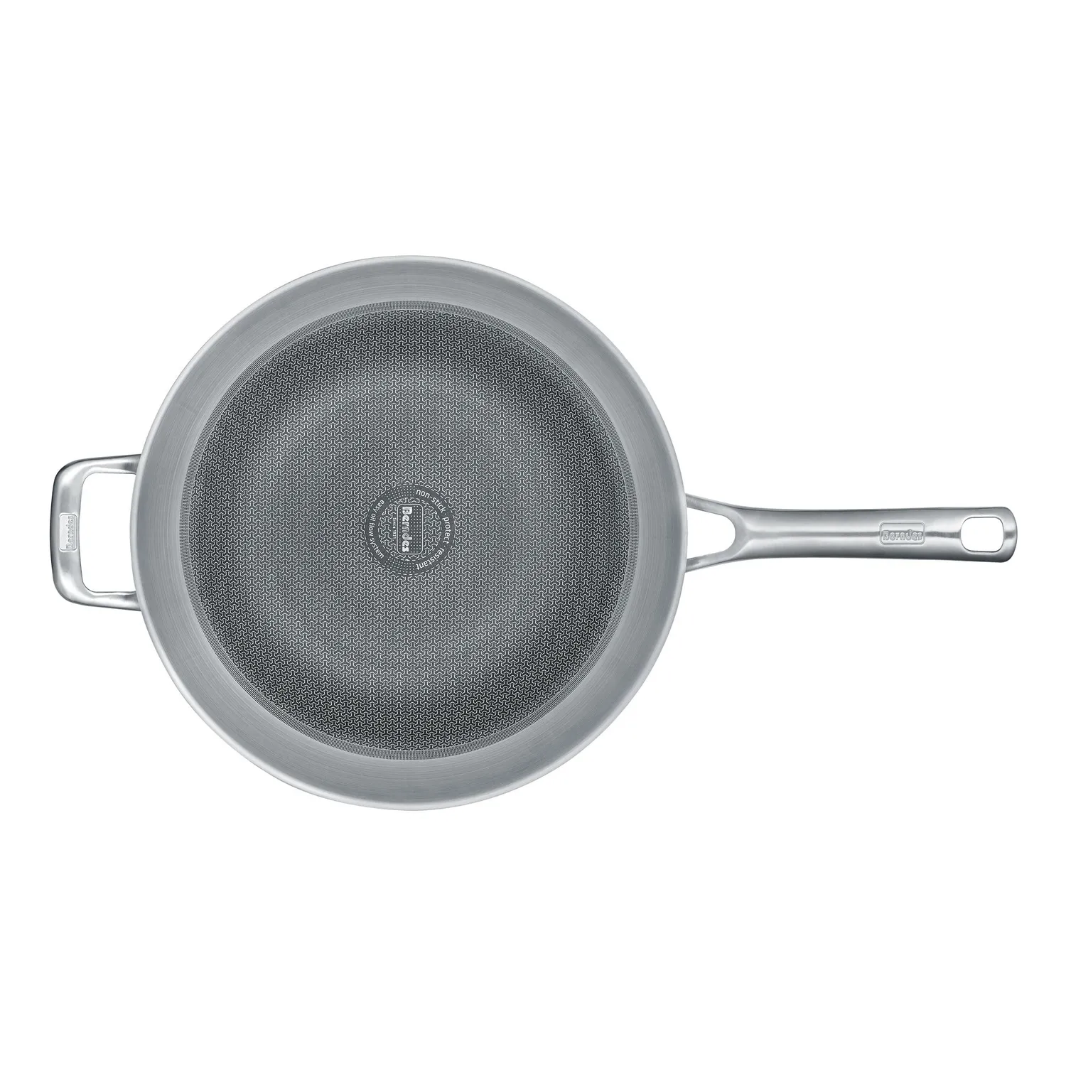 Berndes Tricion Resist wok 32 cm med glaslock stål