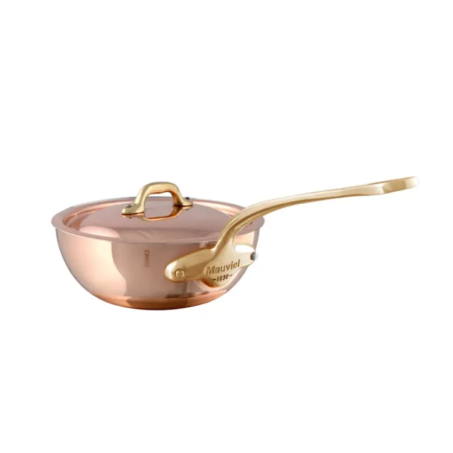 Mauviel M'Heritage M150B traktörpanna med lock koppar