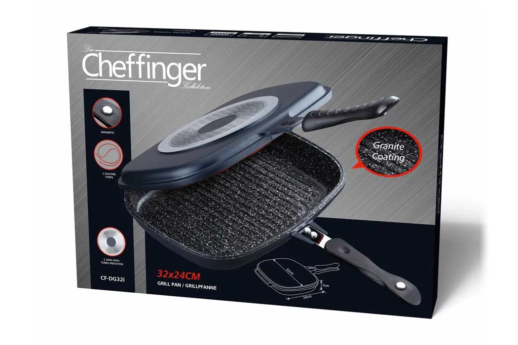 Cheffinger CF-DG32I gryta 32 cm induktion
