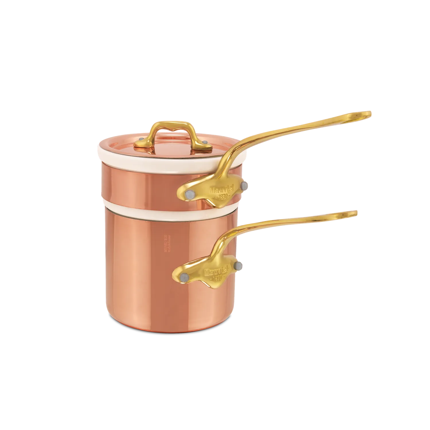 Mauviel bain-marie koppar förtennad 1,7 liter