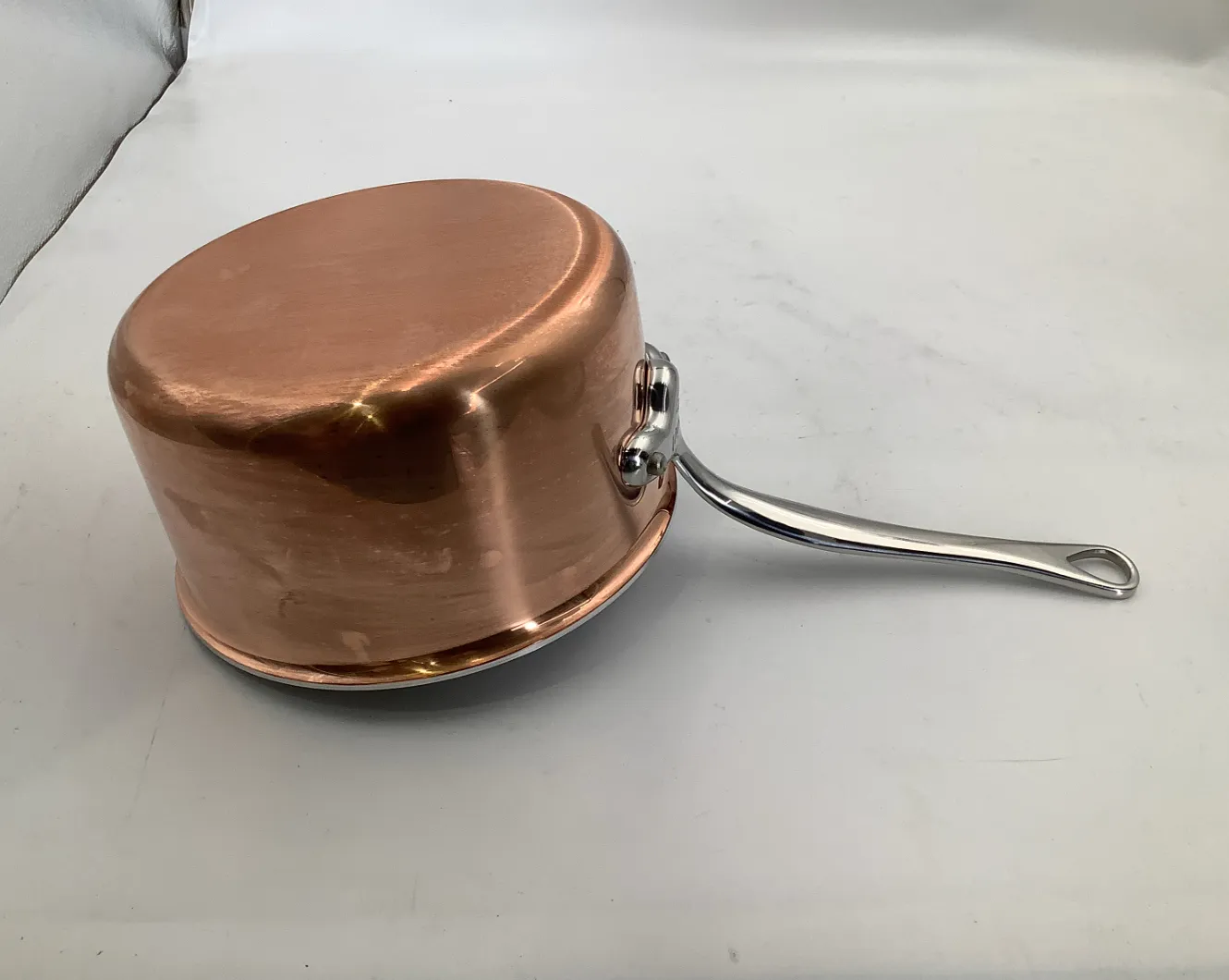 Mauviel M'Triply S kastrull glaslock 2,5 L koppar