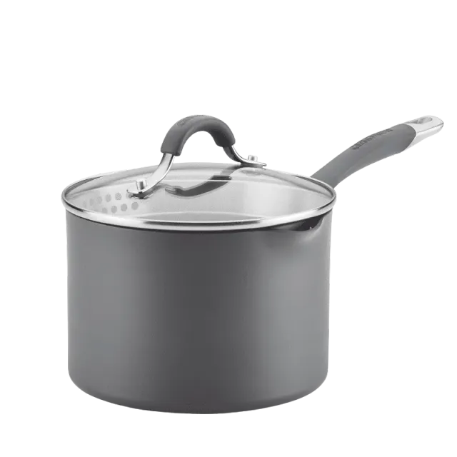Circulon Radiance 3-Quart kastrull grå med sildlock
