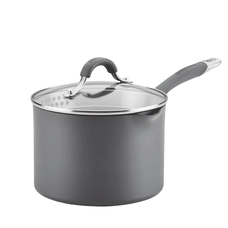 Circulon Radiance 3-Quart kastrull grå med sildlock