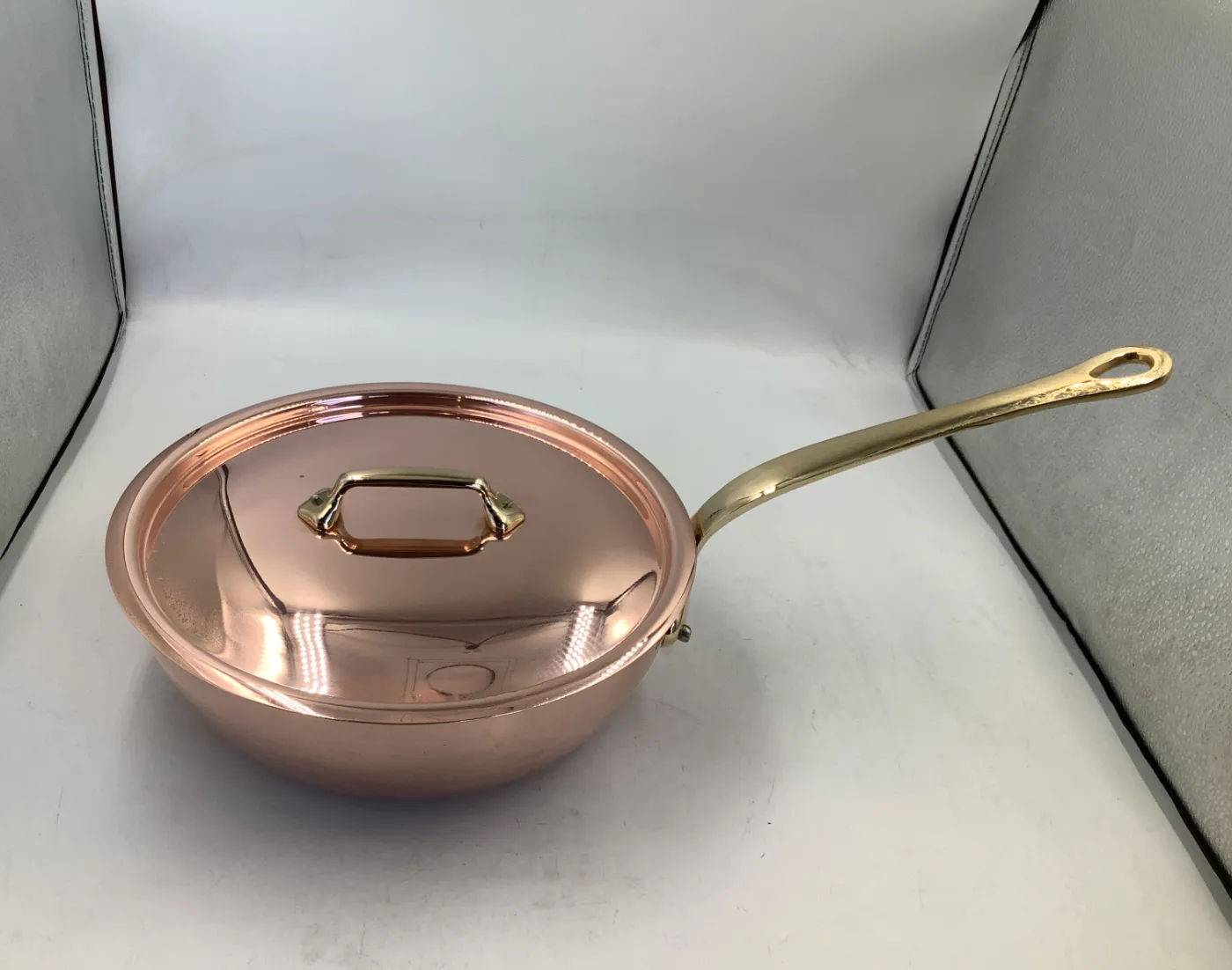 Mauviel M'Heritage kockpanna koppar 3,4 l lock
