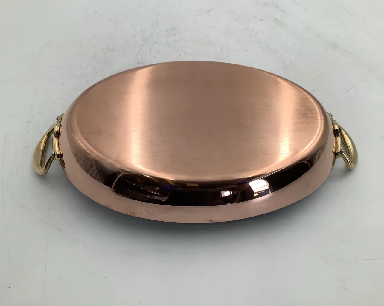 Mauviel M'Héritage M'150B gratängform koppar oval 25 cm