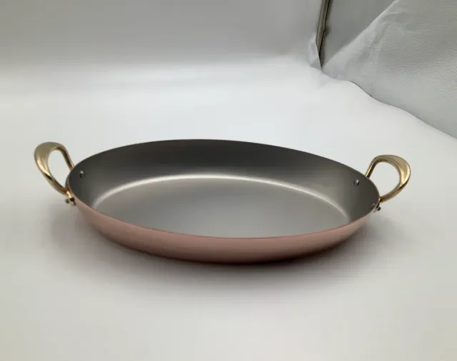 Mauviel M'Heritage M150B gratängform koppar oval 30 cm