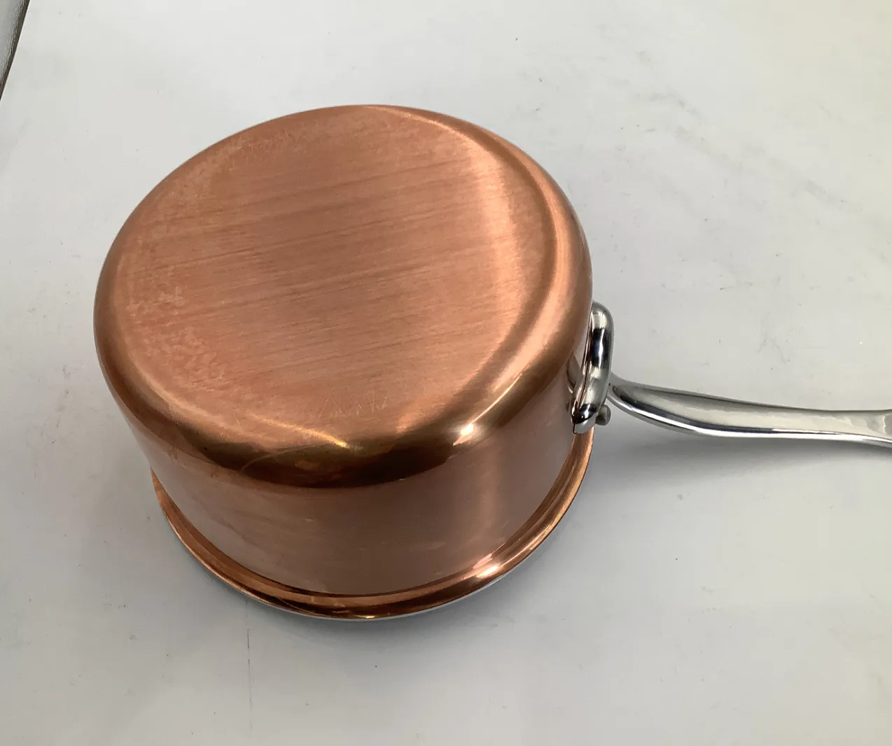 Mauviel M’Triply S kastrull 2,5 l koppar glaslock