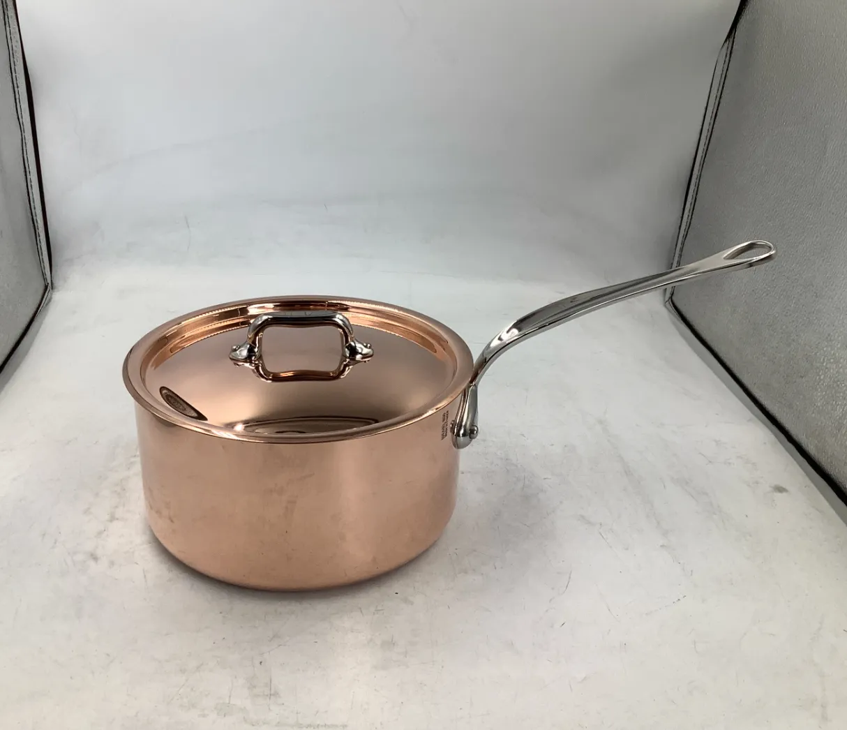 Mauviel M'Heritage M'150 S kastrull 2,6 liter koppar