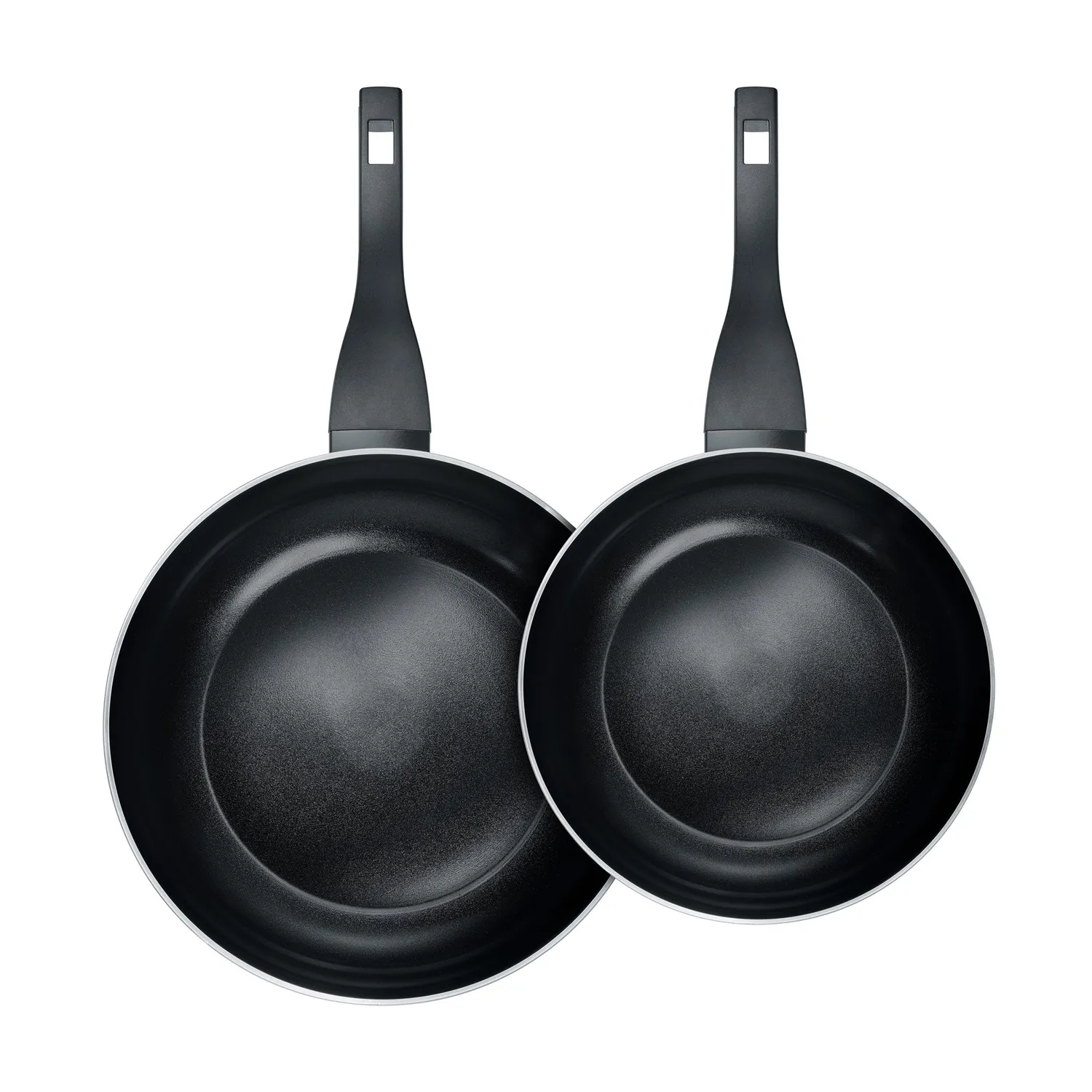 Berndes b.green stekpanneset 24+28 cm svart 2-pack