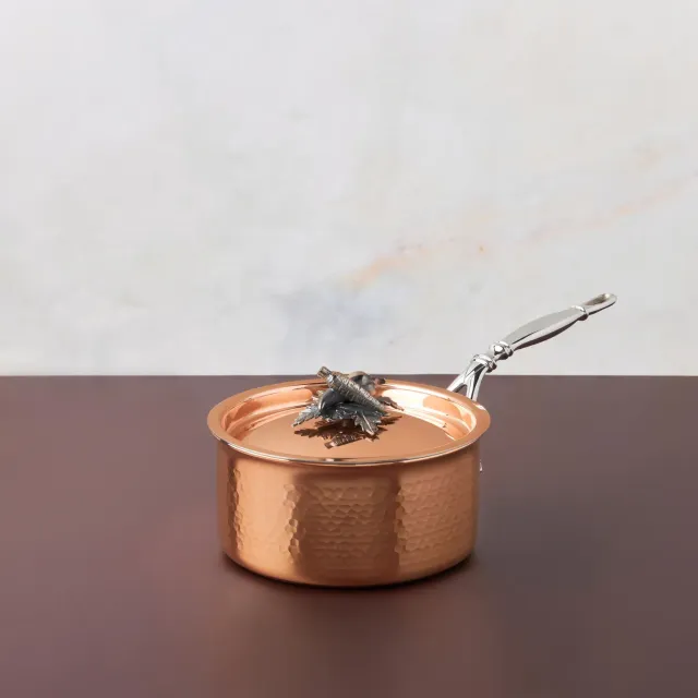 Ruffoni Opus Cupra 16 cm kastrull koppar rostfri med lock