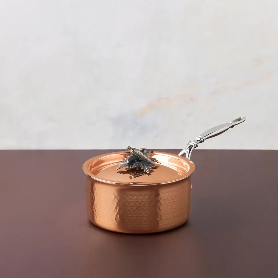 Ruffoni Opus Cupra 16 cm kastrull koppar rostfri med lock