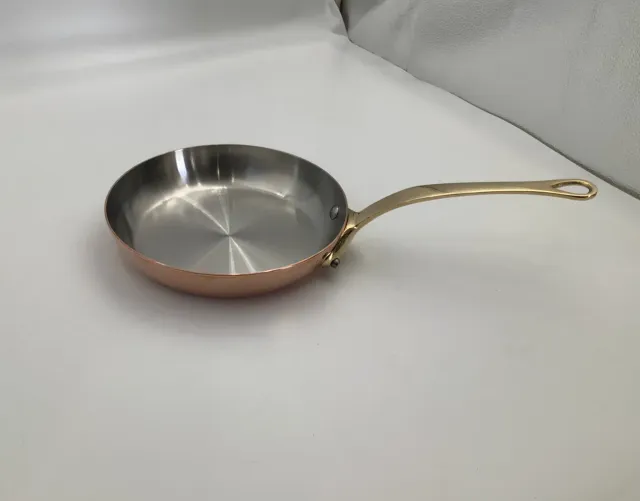 Mauviel M'Heritage M200B stekpanna 20 cm koppar mässing