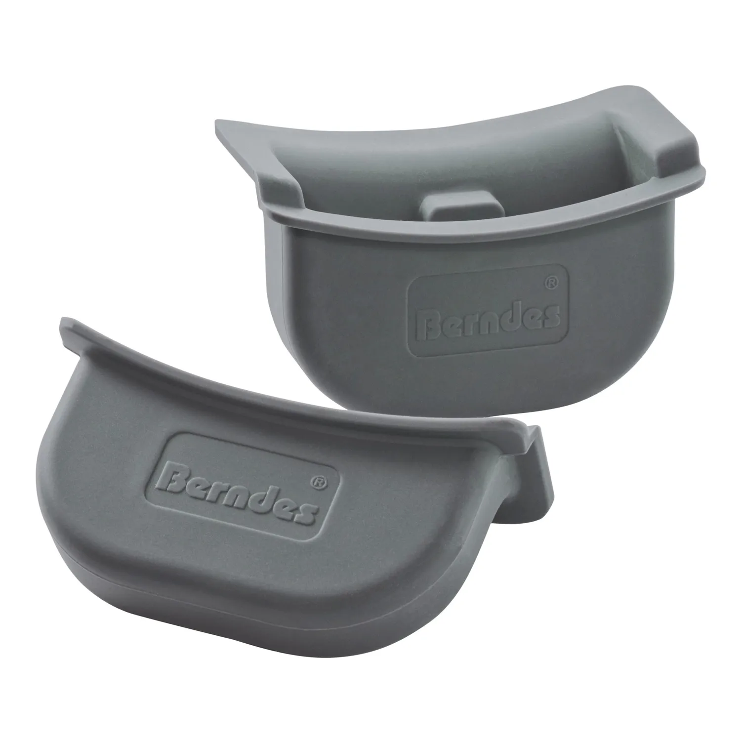 Berndes grythandtag silikon grå 2-pack
