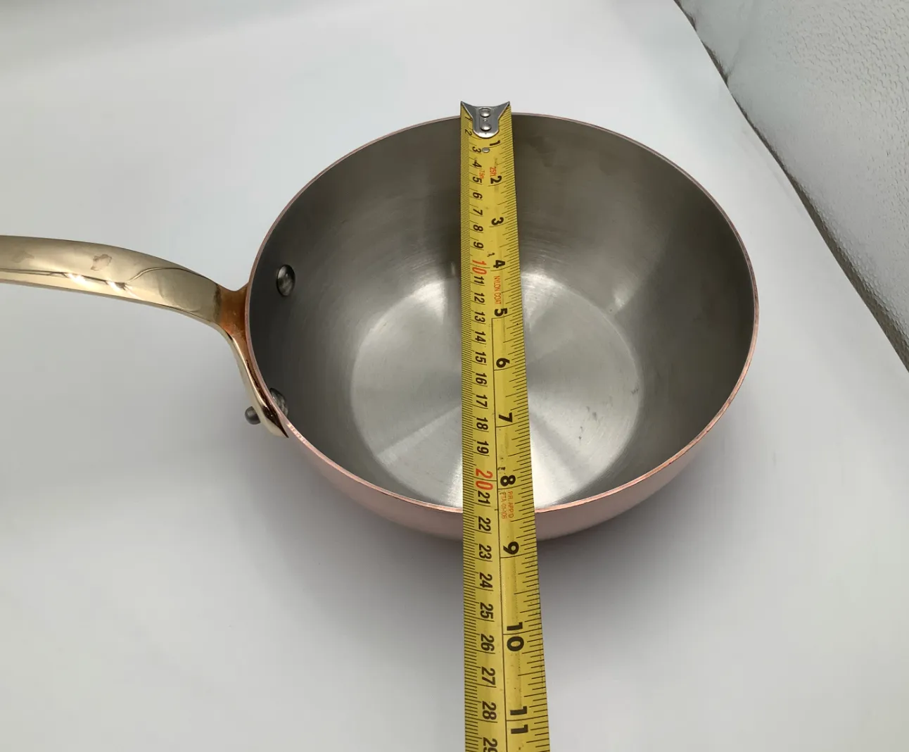 Mauviel M'Héritage M'200 B sauteuse koppar 2 l