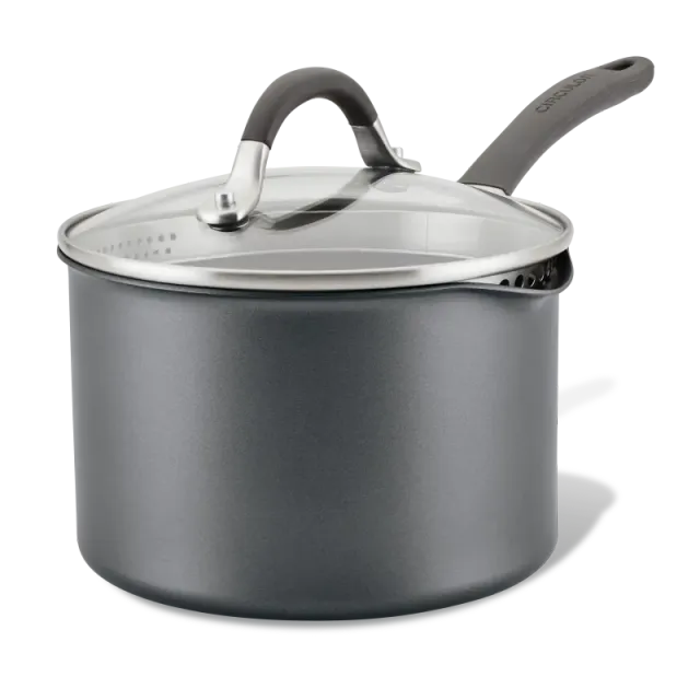 Circulon A1 ScratchDefense kastrull 3-Qt grafit nonstick