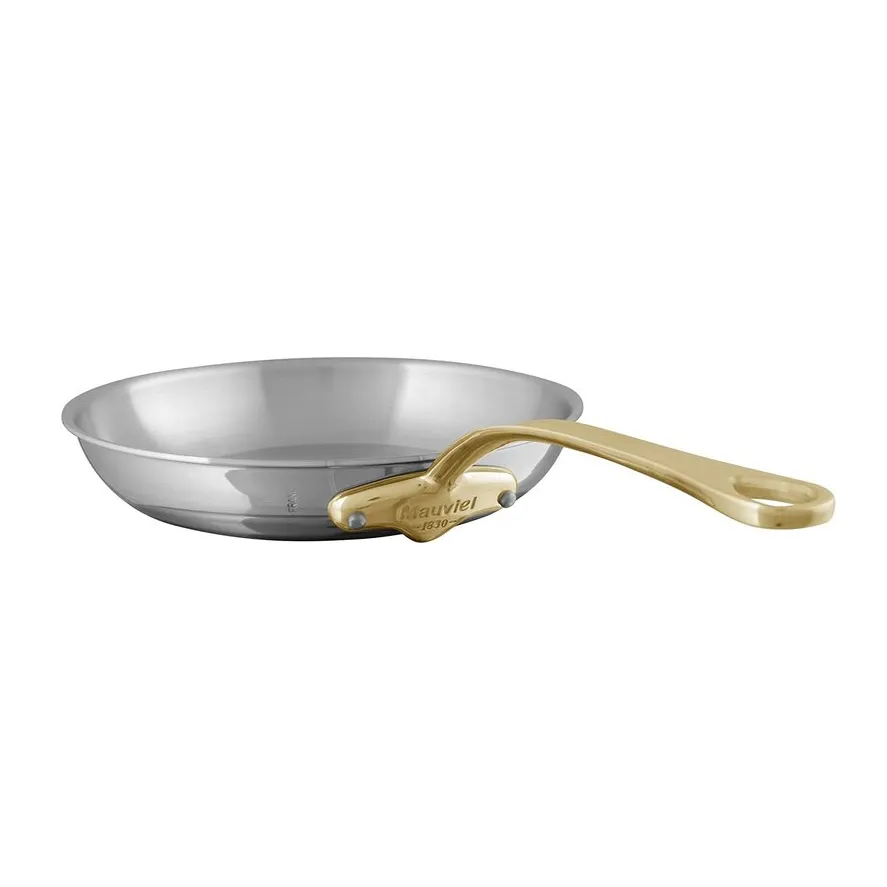 Mauviel M'Cook B stekpannset 2-pack rostfritt mässing