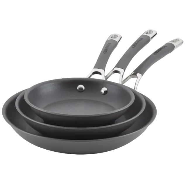 Circulon Radiance 3-delars stekpanneset grå nonstick
