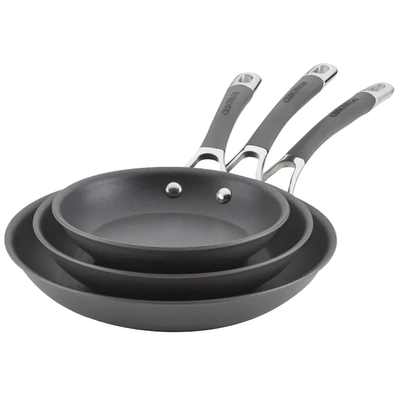 Circulon Radiance 3-delars stekpanneset grå nonstick