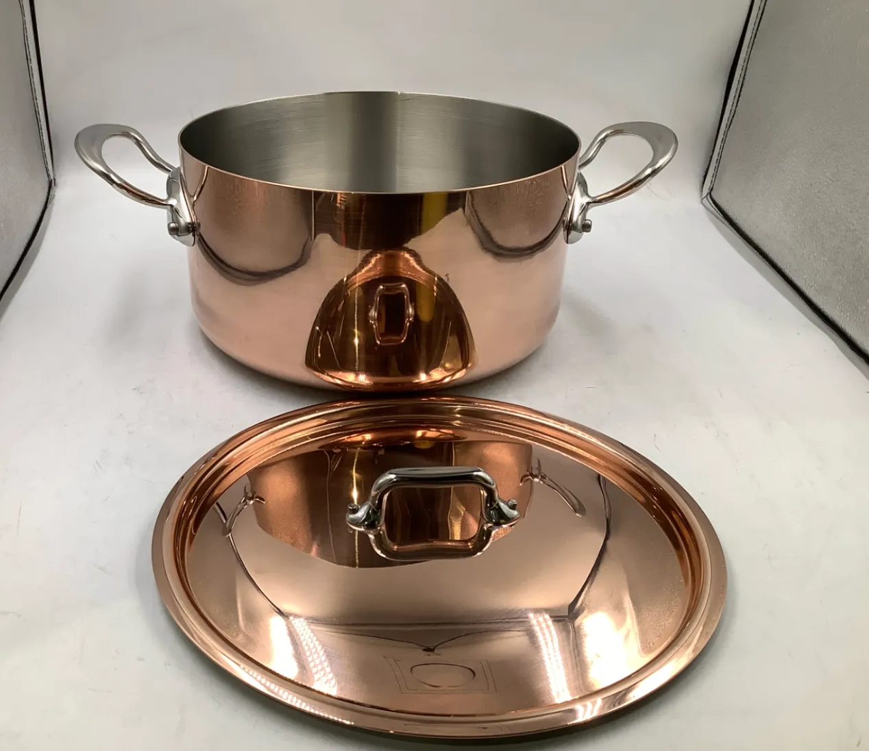 Mauviel M'Heritage M150 S gryta 5,6 Qt koppar