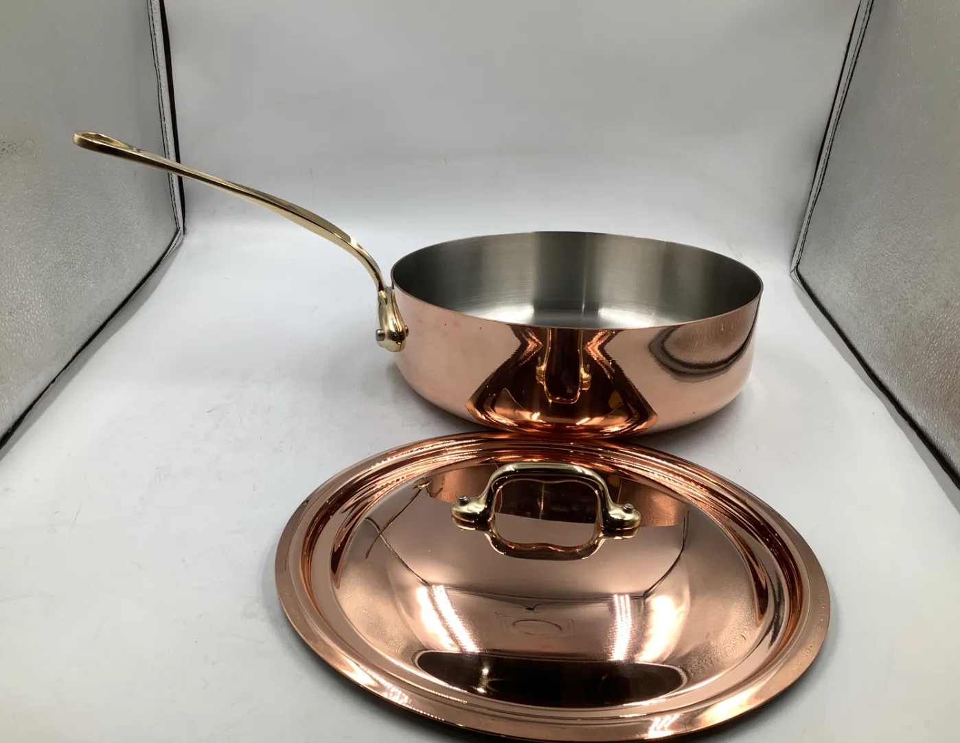 Mauviel M'Heritage M'150 B sauteuse 3,1 liter mässing