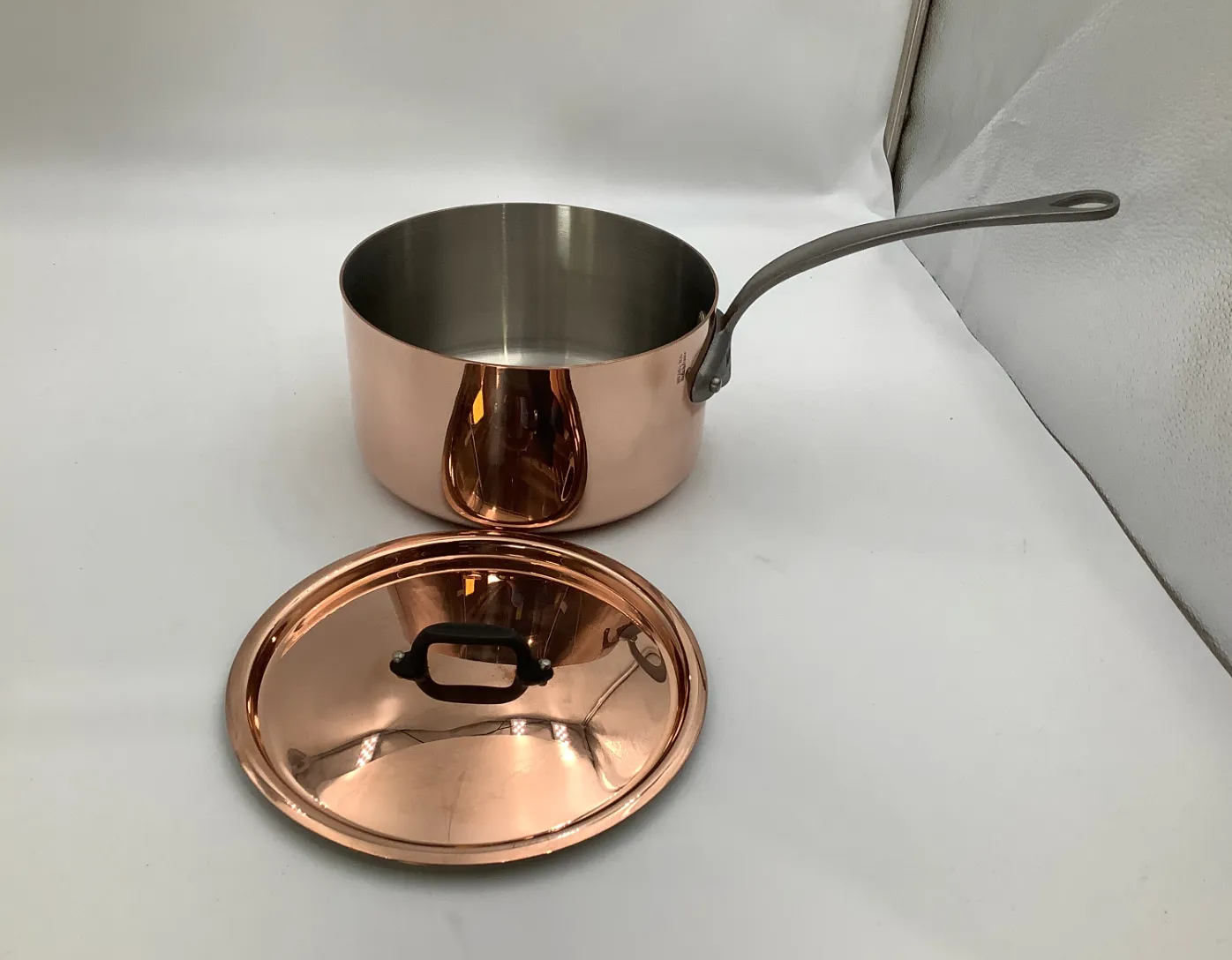 Mauviel M'Heritage kastrull koppar 19 cm gjutjärn