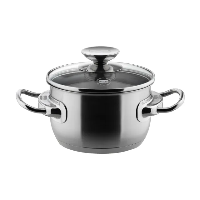 Berndes Injoy kastrull glaslock 20 cm rostfri obelagd