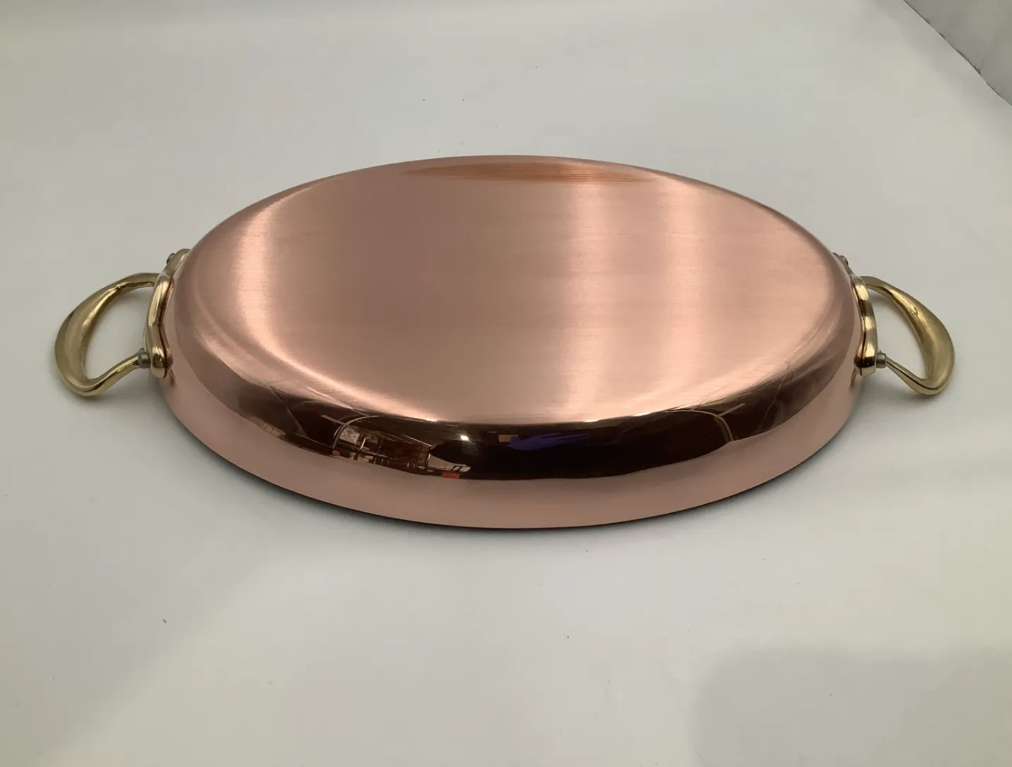 Mauviel M'Heritage M150B gratängform oval 35 cm koppar