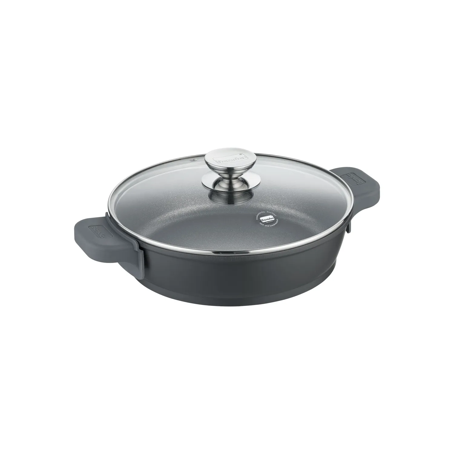 Berndes Vario Click serveringspanna 28 cm med lock non-stick