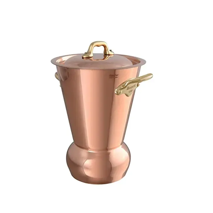 Mauviel M'Tradition potatisgryta med lock 2,9 Qt koppar