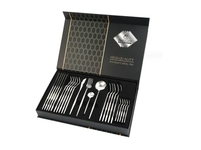 Cheffinger CF22126 bestickset 24 delar silver