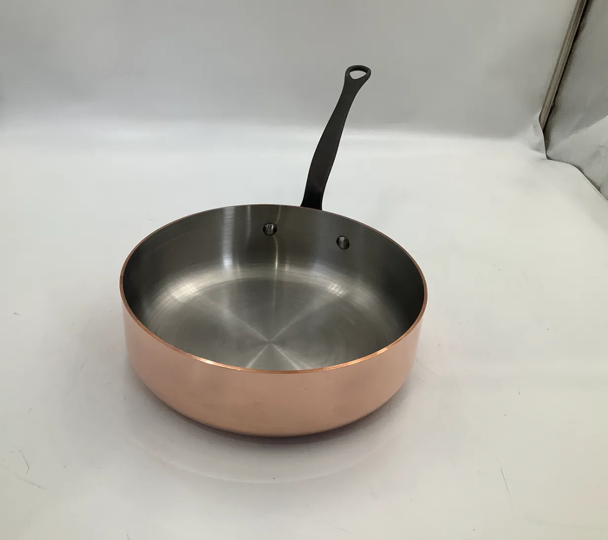 Mauviel M'Heritage 250CI sautepanna med lock 3,1 l koppar