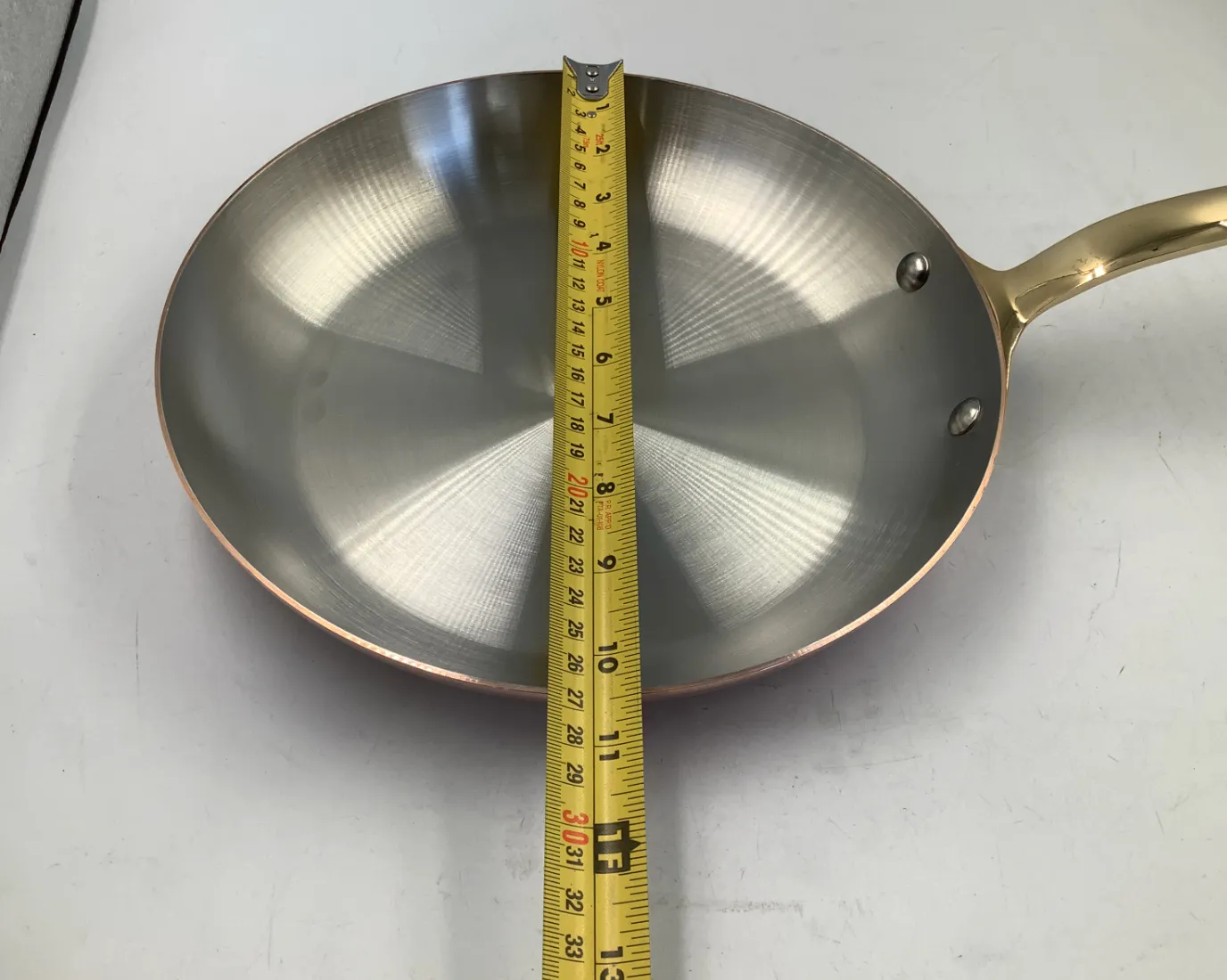 Mauviel M'Heritage M'200B stekpanna koppar 26 cm öppen kartong