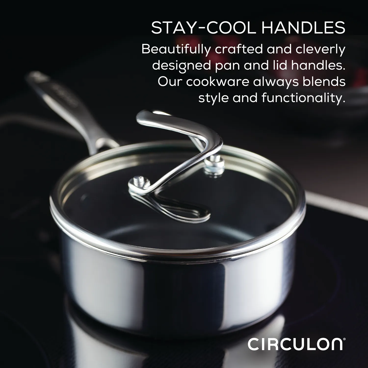 Circulon SteelShield 11-delars kastrullset rostfri nonstick