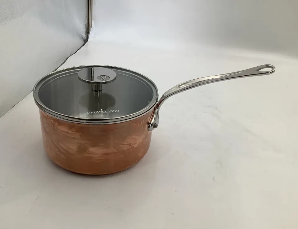 Mauviel M'Triply S kastrull 2,5 l koppar open box 2