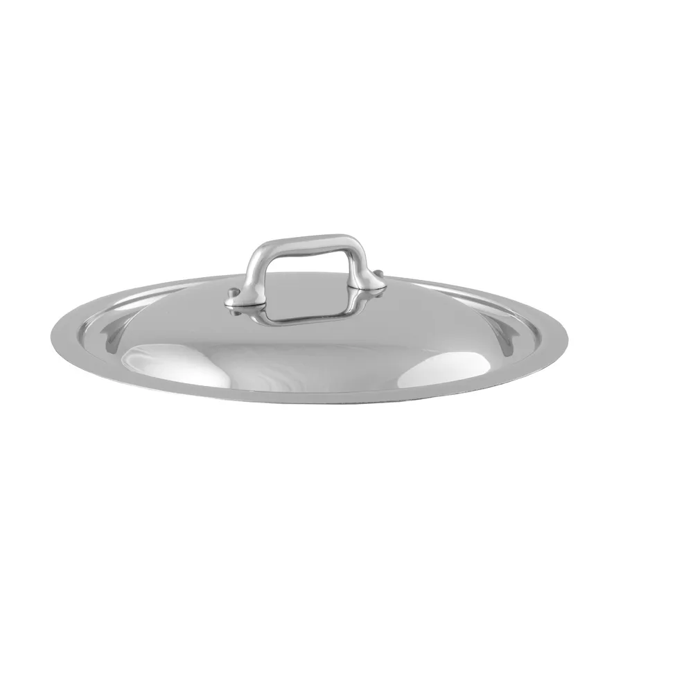Mauviel M'Cook trakterpanna med lock 16 cm 1,0 liter rostfri