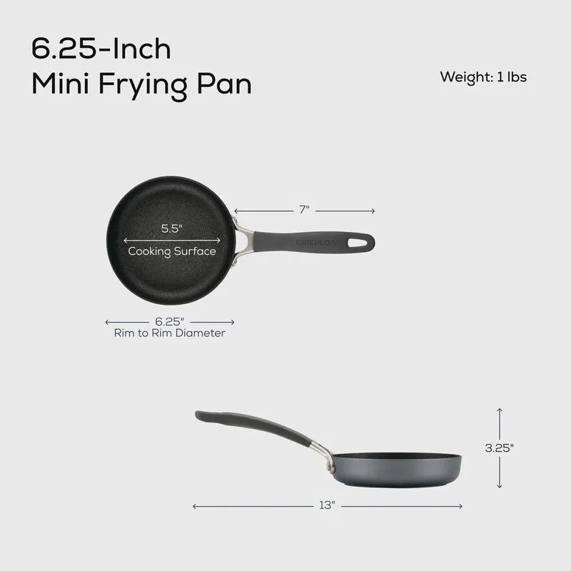 Circulon A1 ScratchDefense stekpanna 6,25 tum nonstick