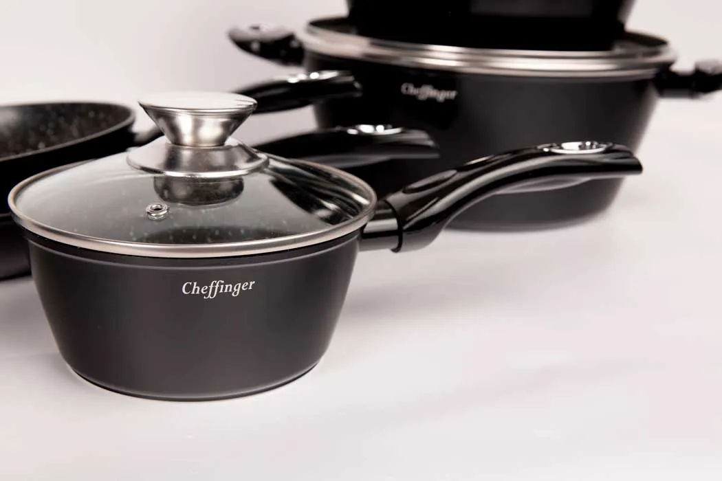 Cheffinger CF-FA1010 stekpanna svart induktion