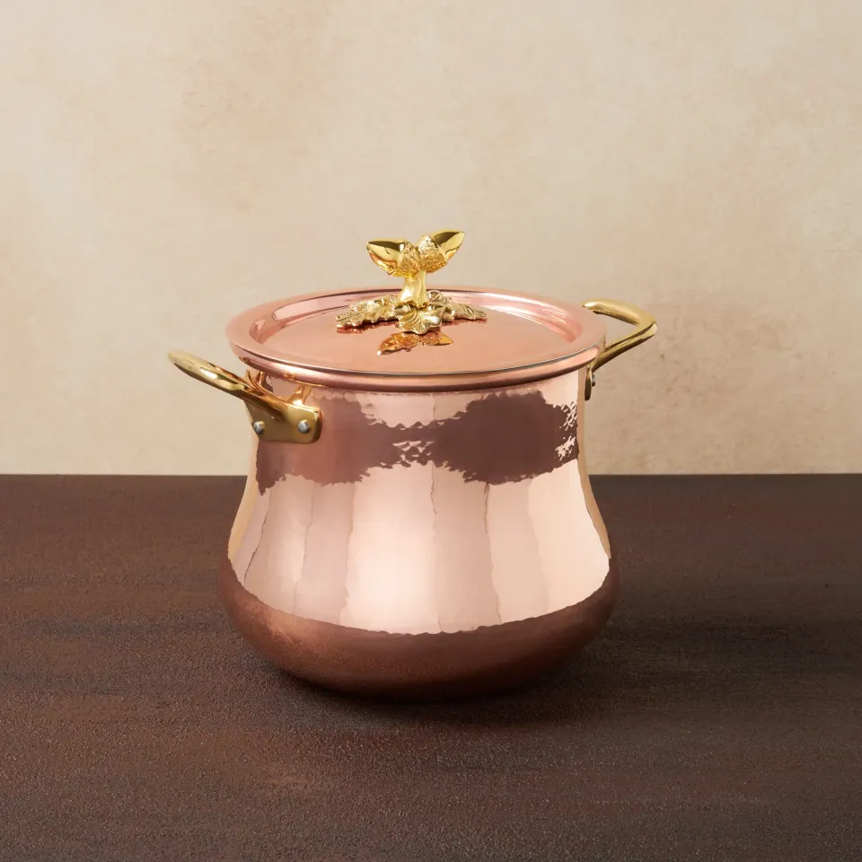 Ruffoni Historia Tall Belly Soup Pot 18 cm koppargryta