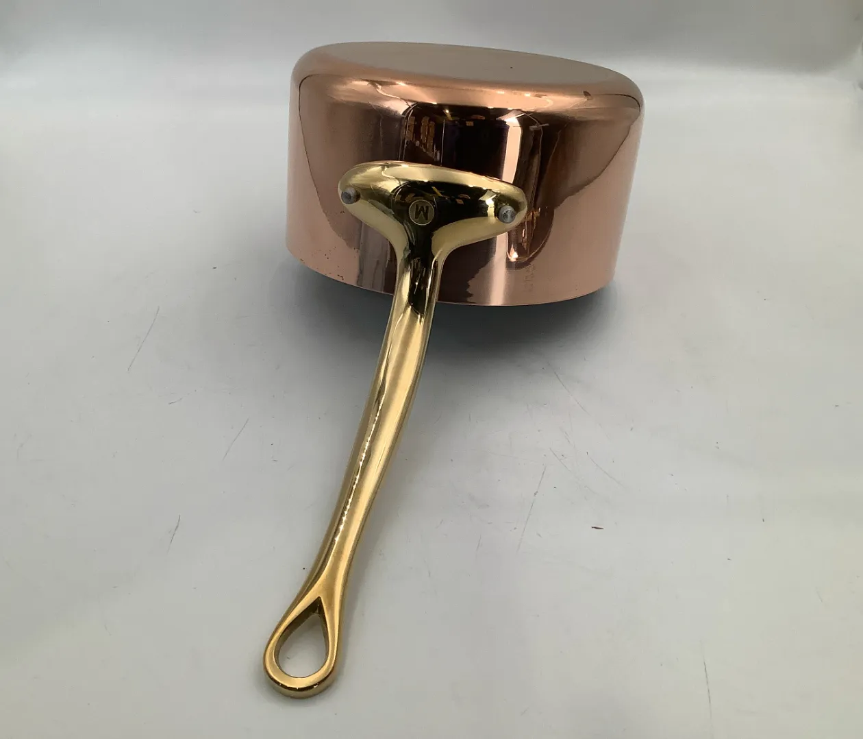 Mauviel M'Heritage M200B kastrull koppar 3,1 l lock