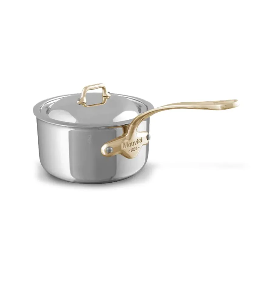 Mauviel M'Cook B Kastrullset 9-delar mässing induktion