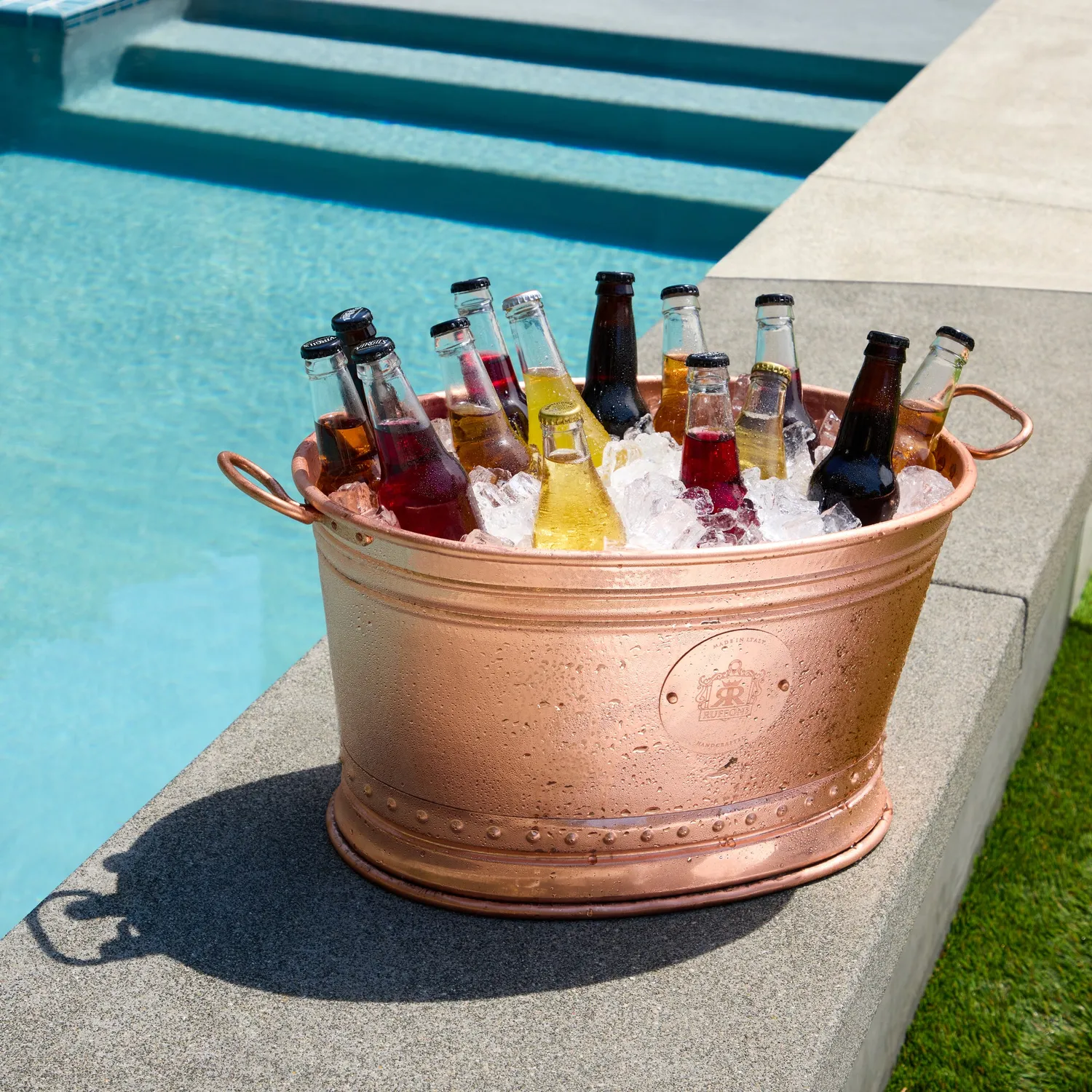 Ruffoni Historia champagnekylare koppar 45 cm